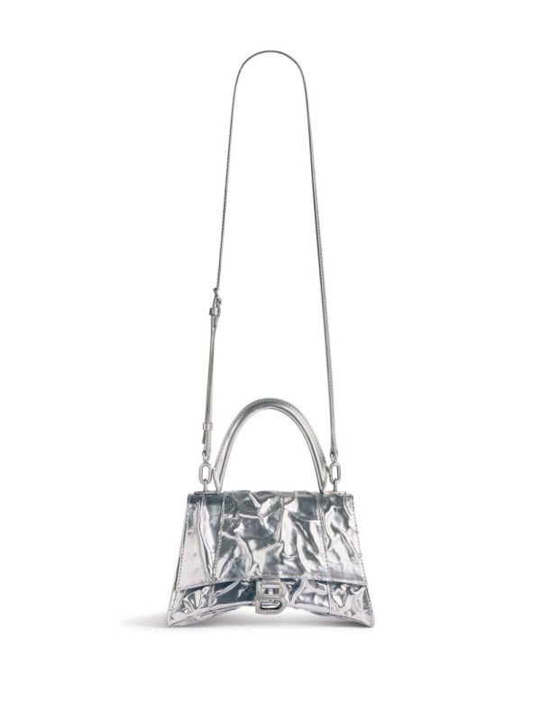 Balenciaga small Hourglass leather tote bag - Image 9