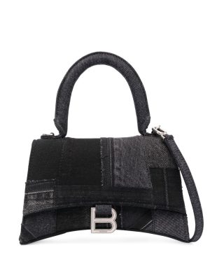 Balenciaga S Hourglass patchwork tote bag