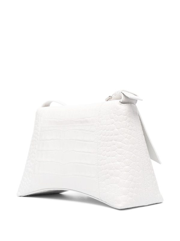 Balenciaga small Hourglass crocodile-effect shoulder bag - Image 4