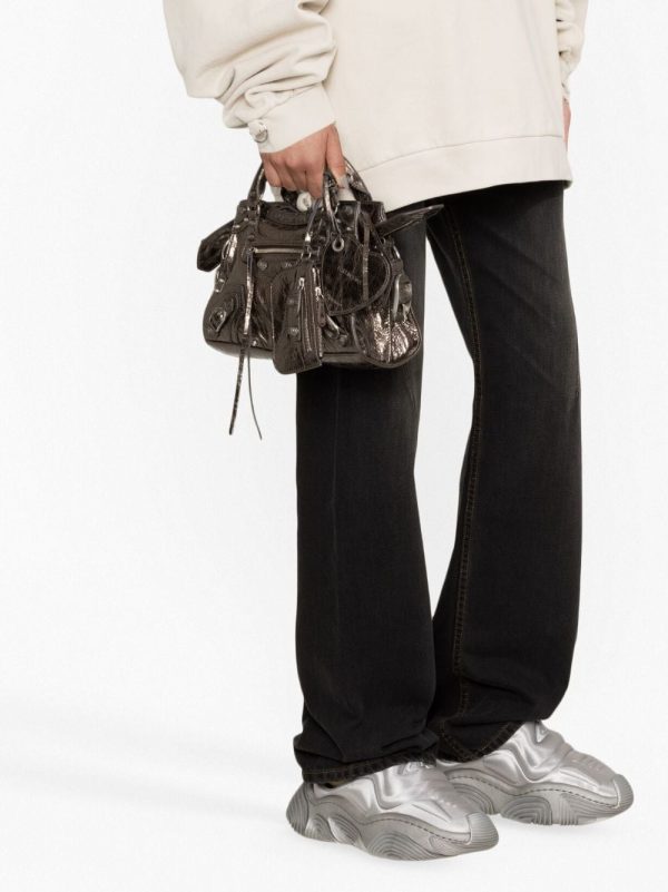 Balenciaga XS Neo Cagole metallic tote bag - Image 3