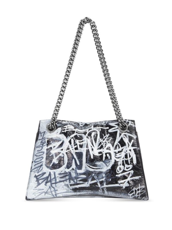 Balenciaga Crush leather shoulder bag - Image 2
