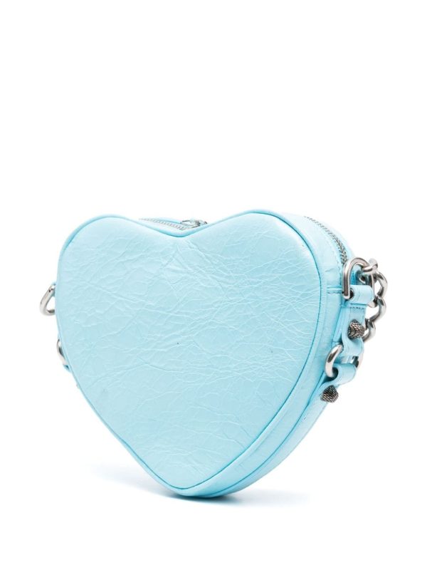 Balenciaga mini Le Cagole Heart crossbody bag - Image 3