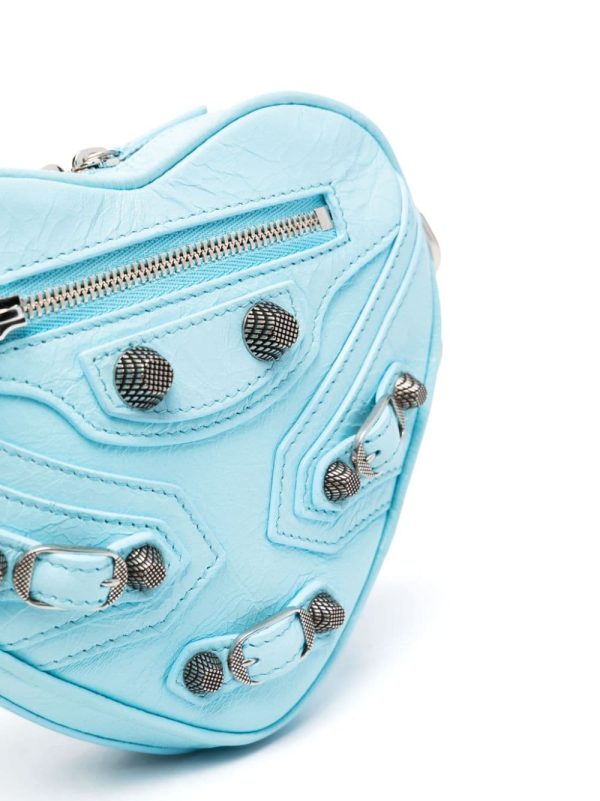 Balenciaga mini Le Cagole Heart crossbody bag - Image 4