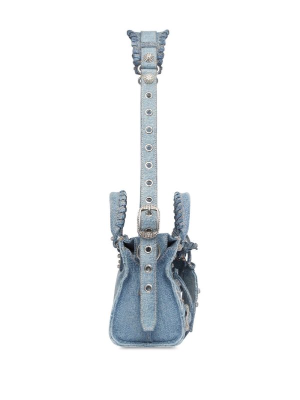 Balenciaga Neo Cagole XS denim tote - Image 4
