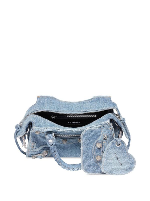 Balenciaga Neo Cagole XS denim tote - Image 5