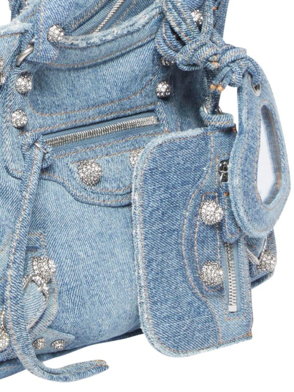 Balenciaga Neo Cagole XS denim tote - Image 6