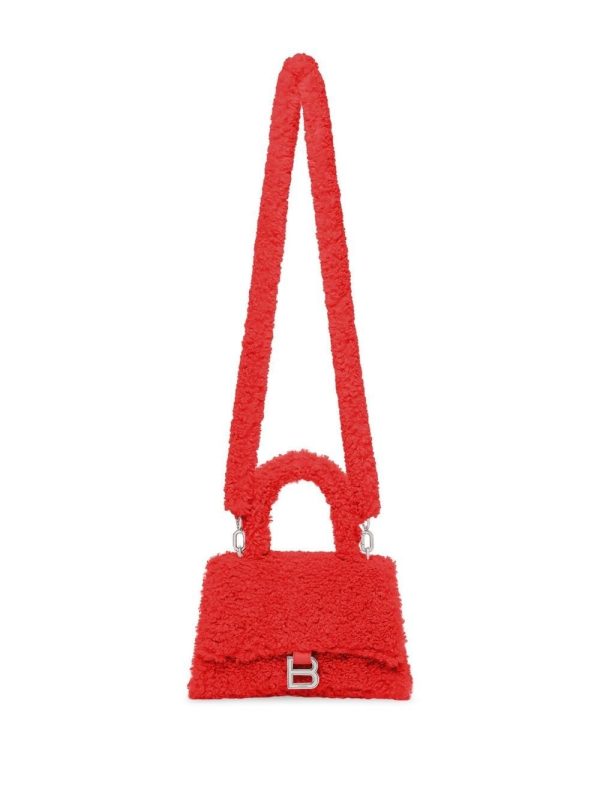 Balenciaga Furry Hourglass Small tote bag - Image 4