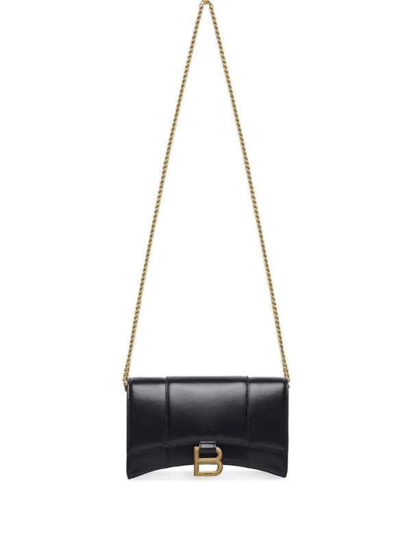 Balenciaga Hourglass chain wallet