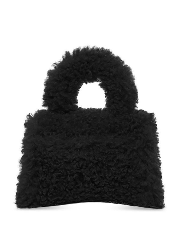 Balenciaga mini Hourglass furry shoulder bag - Image 2