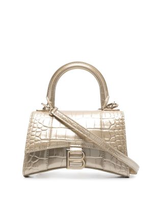 Balenciaga XS Hourglass top-handle bag