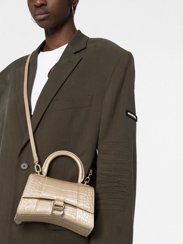 Balenciaga XS Hourglass top-handle bag - Image 3